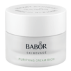 BABOR Praturtintas antibakterinis veido kremas riebiai odai. Skinovage Purifying Cream Rich 50 ml_veido kremas probleminei odai nuo spuogų